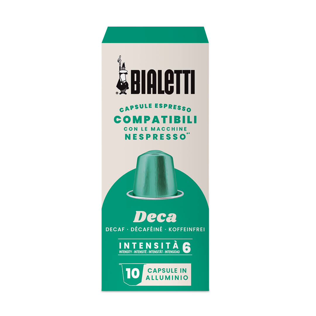 Bialetti Coffee Capsule Decaffeinato (Decaffeinated) 10 Pack