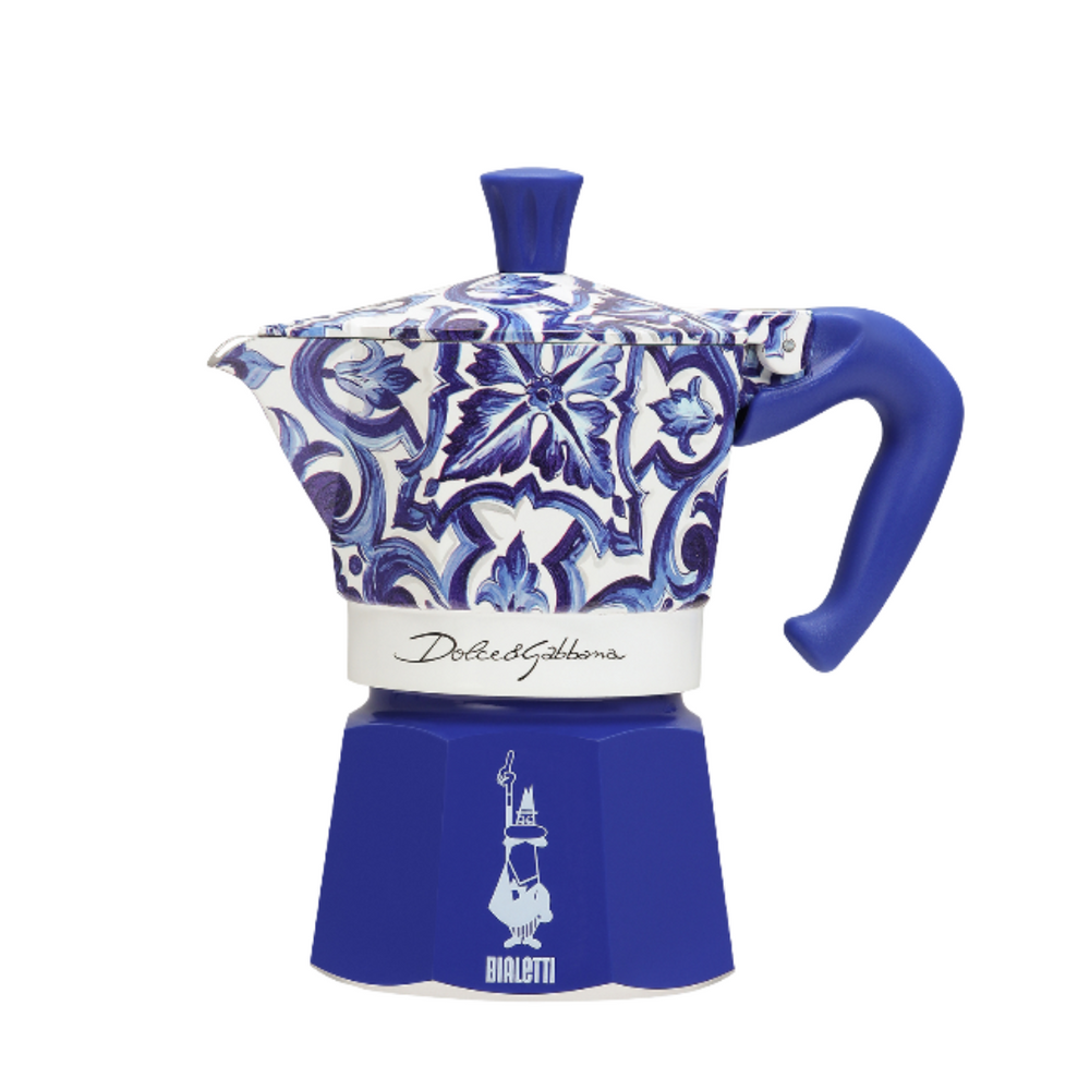 Bialetti Dolce&Gabbana Blu Mediterraneo Moka Express 3 Cup