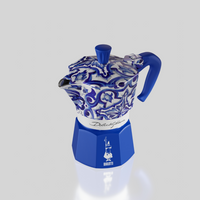 Bialetti Dolce&Gabbana Blu Mediterraneo Moka Express 3 Cup