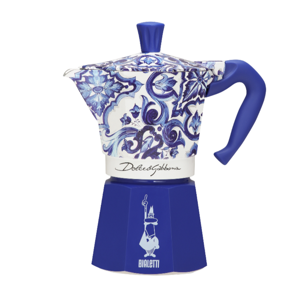 Bialetti Dolce&Gabbana Blu Mediterraneo Moka Express 6 Cup