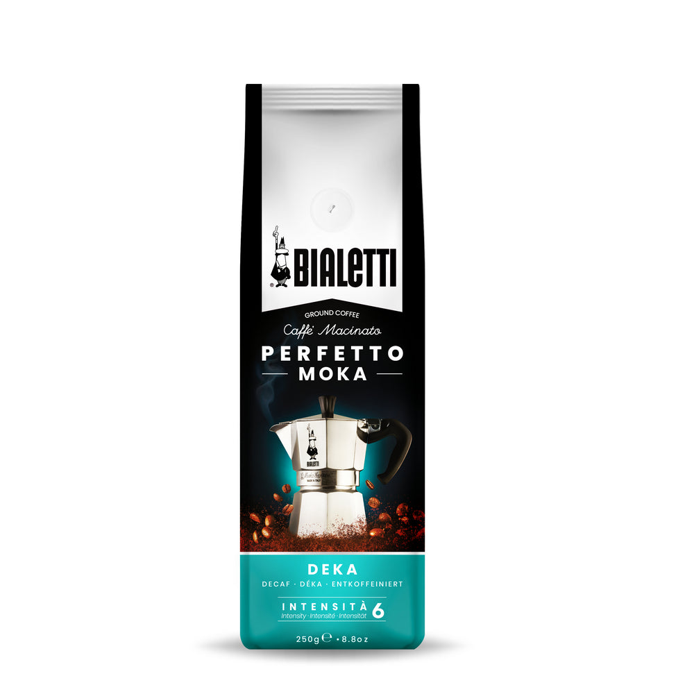 Bialetti Perfetto Moka Decaffeinated 250gram Bag